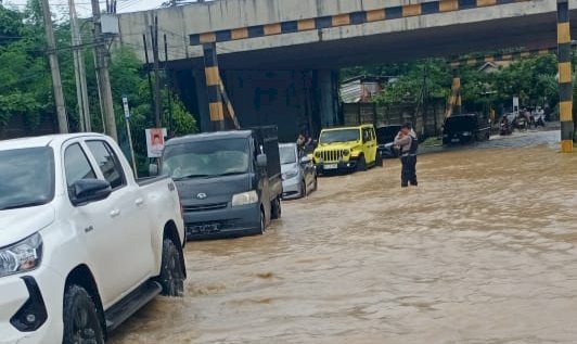 Banjir di Kecamatan Lawang Kidul Kabupaten Muara Enim/ist