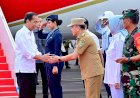 Pj Gubernur Agus Fatoni Sambut Kedatangan Presiden Jokowi Kunjungan Kerja ke Sumsel