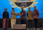 Bank Sumsel Babel Raih Penghargaan Sebagai Best Regional Champion 2024 oleh The Asian Post 